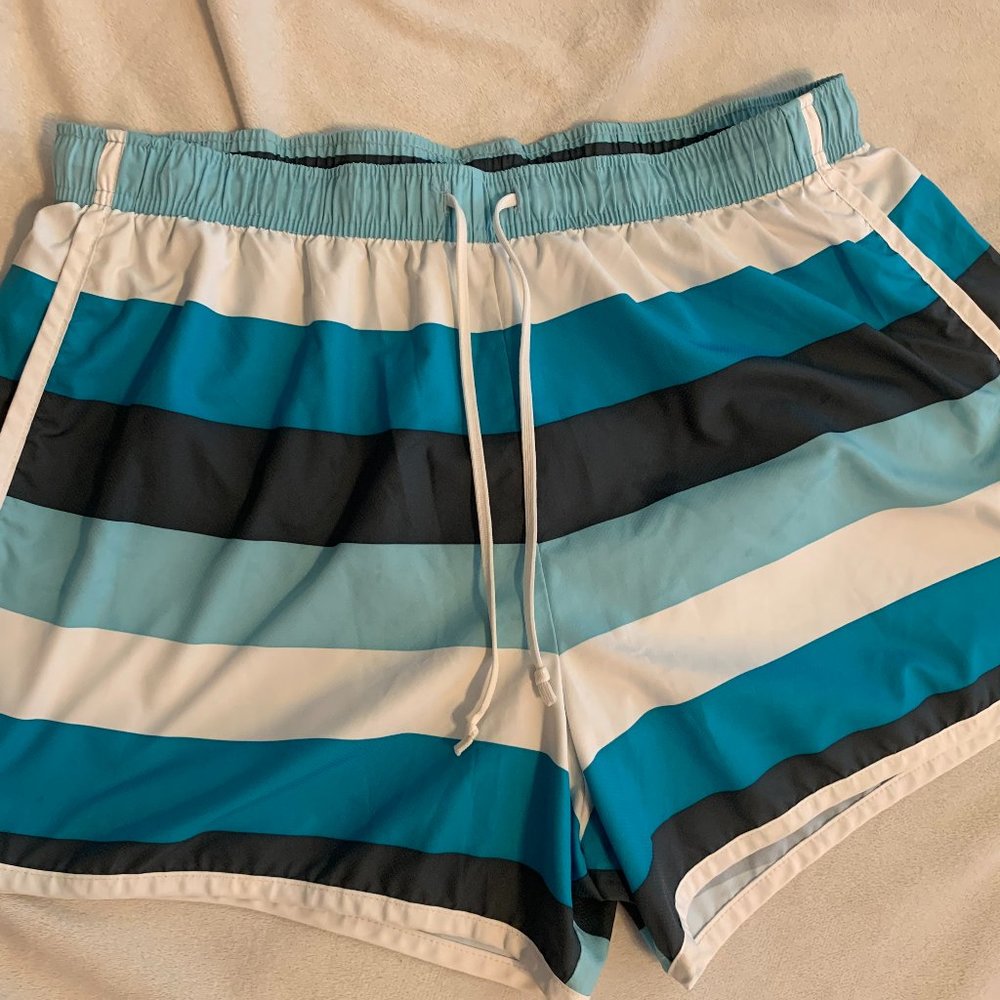 Athleta Sz M Drawstring Running Shorts